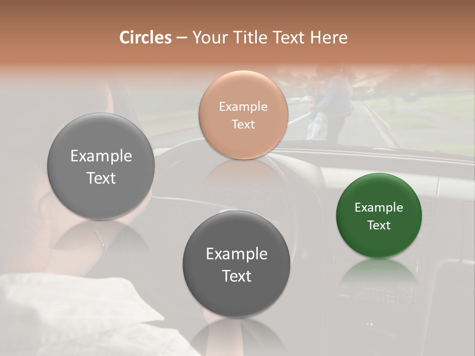 Outdoor Anthriscus Macro PowerPoint Template