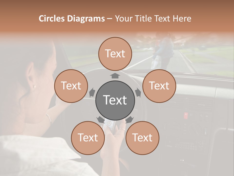 Outdoor Anthriscus Macro PowerPoint Template