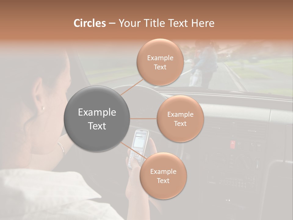 Outdoor Anthriscus Macro PowerPoint Template