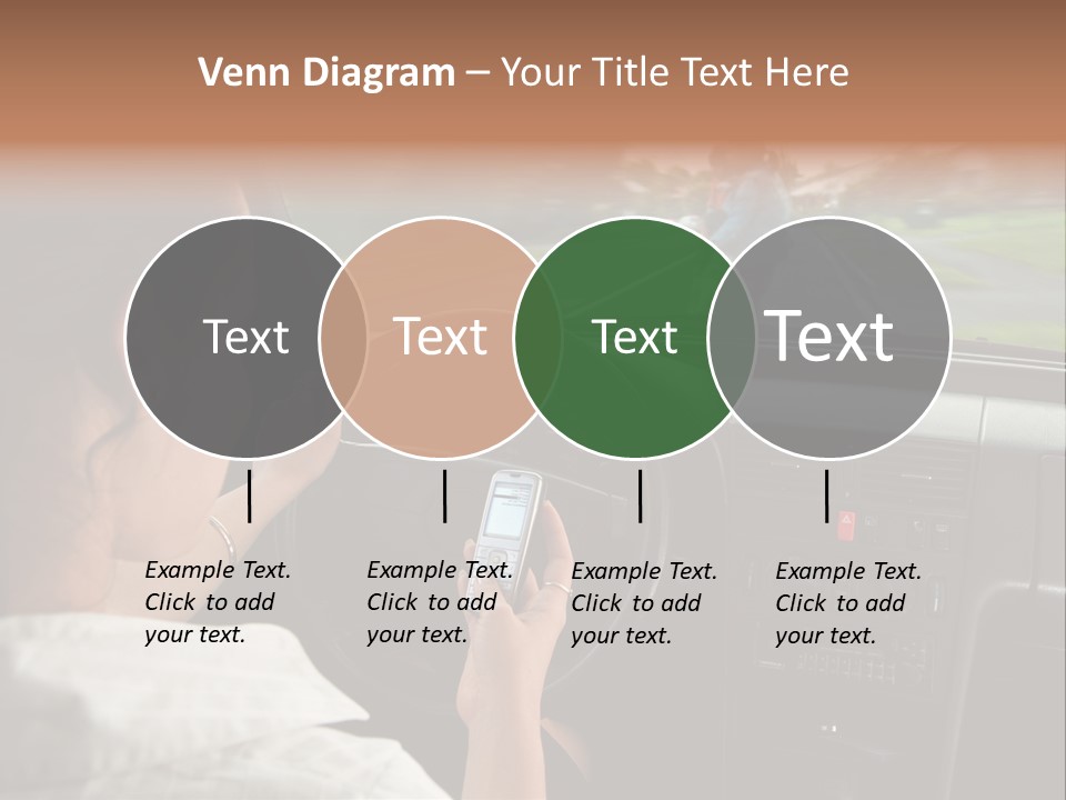 Outdoor Anthriscus Macro PowerPoint Template