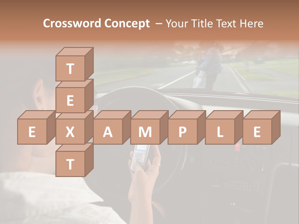 Outdoor Anthriscus Macro PowerPoint Template