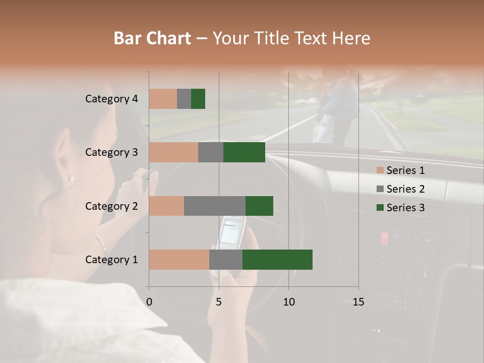 Outdoor Anthriscus Macro PowerPoint Template