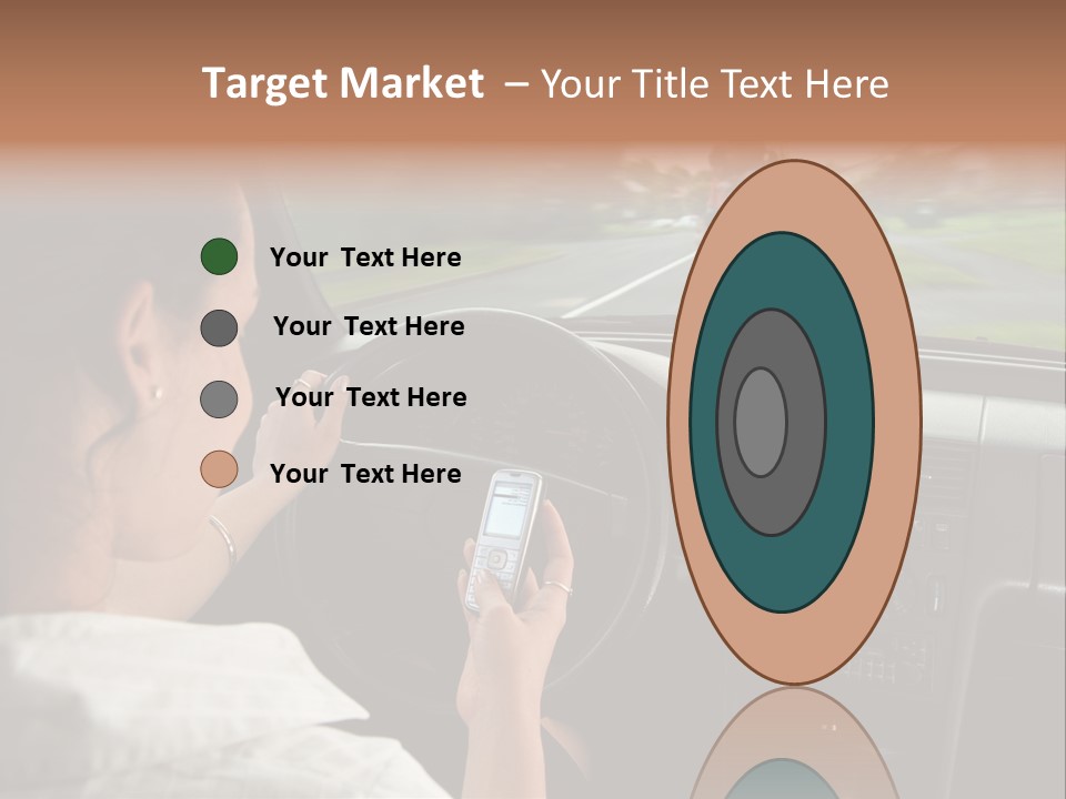 Outdoor Anthriscus Macro PowerPoint Template