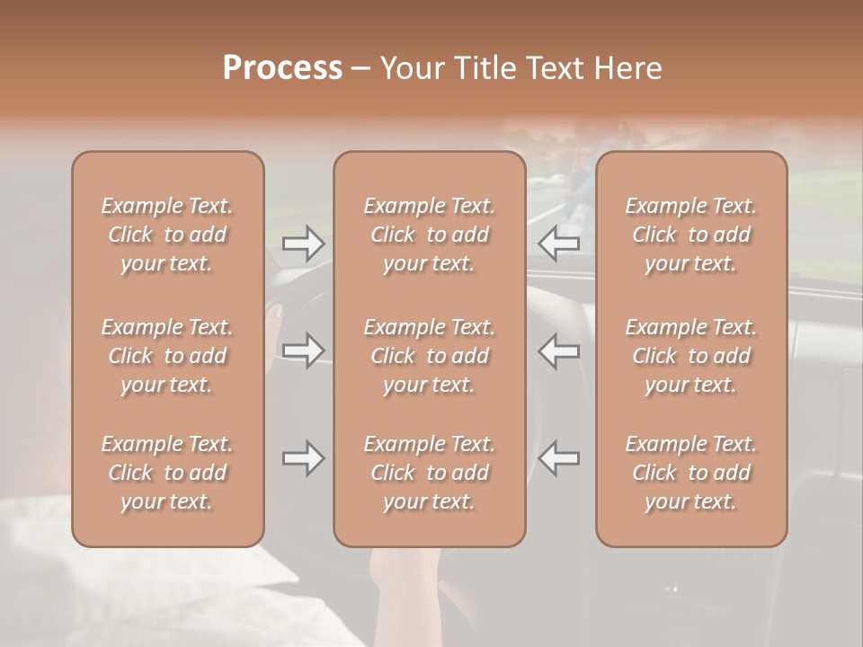 Outdoor Anthriscus Macro PowerPoint Template