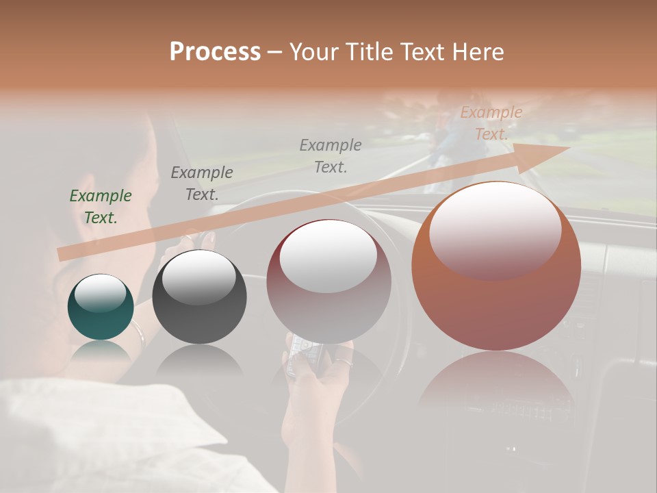 Outdoor Anthriscus Macro PowerPoint Template