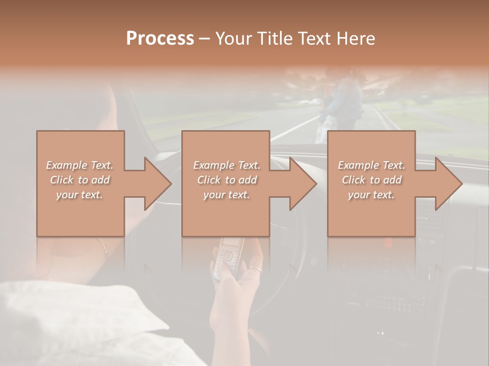 Outdoor Anthriscus Macro PowerPoint Template