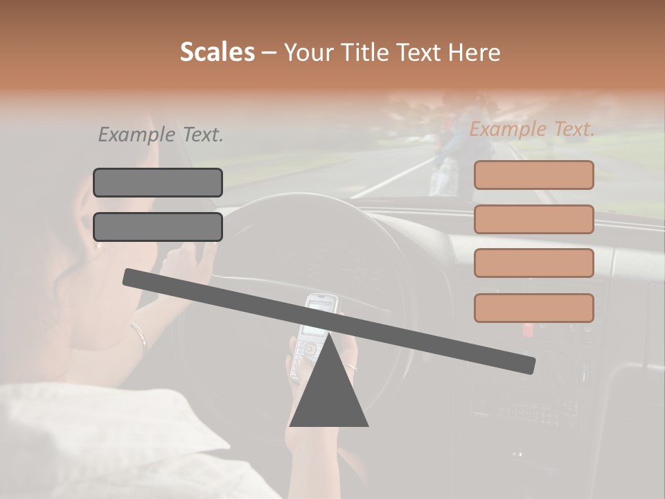 Outdoor Anthriscus Macro PowerPoint Template