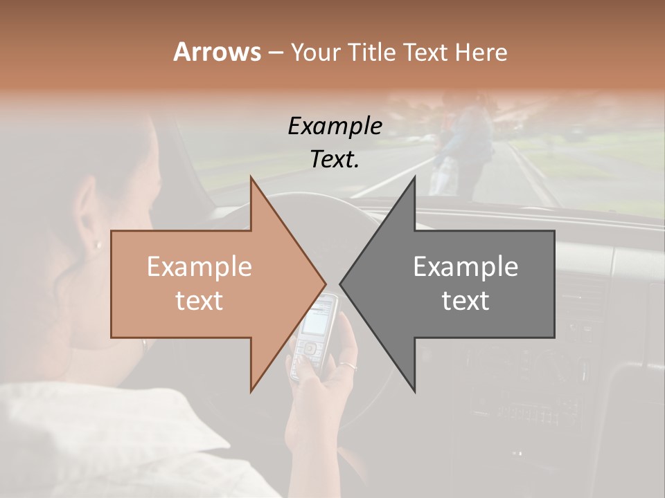 Outdoor Anthriscus Macro PowerPoint Template
