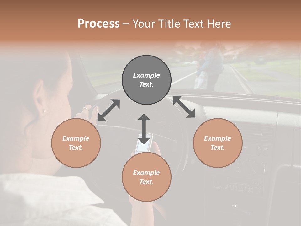 Outdoor Anthriscus Macro PowerPoint Template