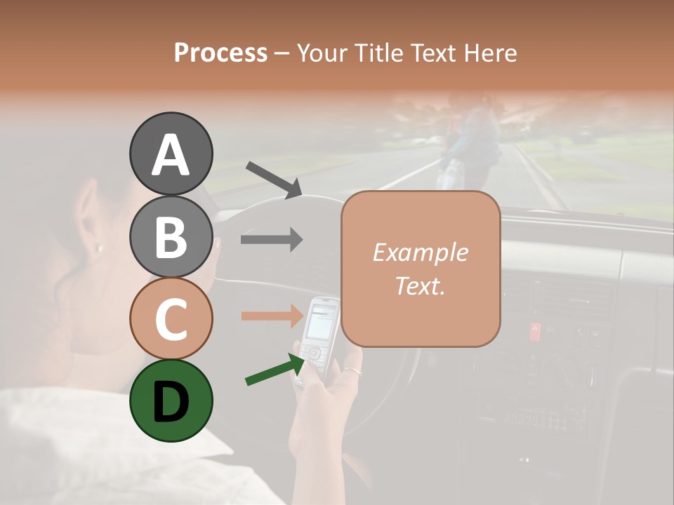 Outdoor Anthriscus Macro PowerPoint Template