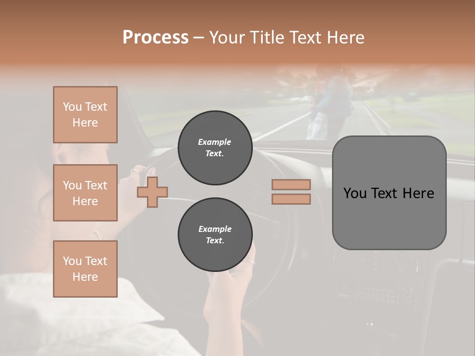 Outdoor Anthriscus Macro PowerPoint Template