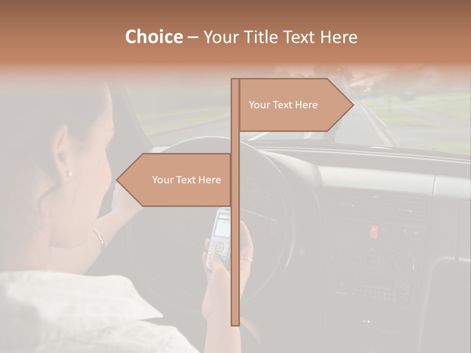 Outdoor Anthriscus Macro PowerPoint Template