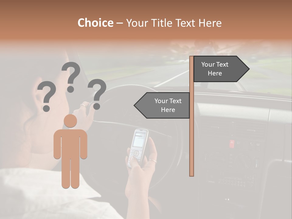 Outdoor Anthriscus Macro PowerPoint Template