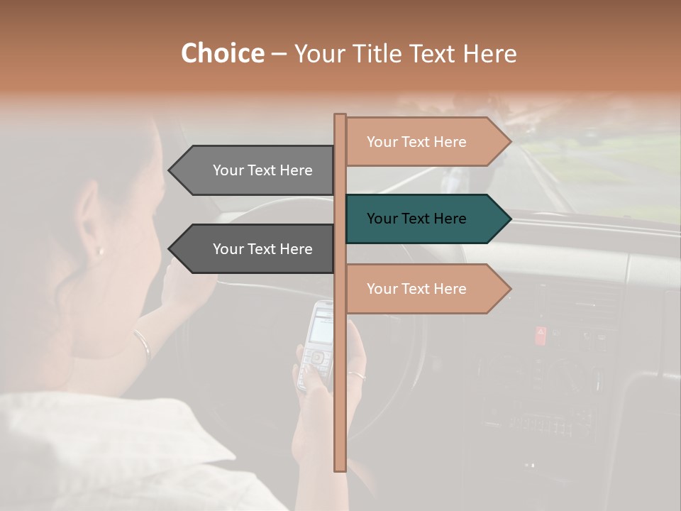 Outdoor Anthriscus Macro PowerPoint Template