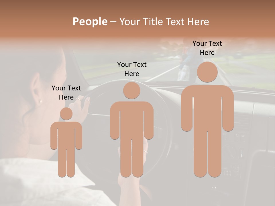 Outdoor Anthriscus Macro PowerPoint Template