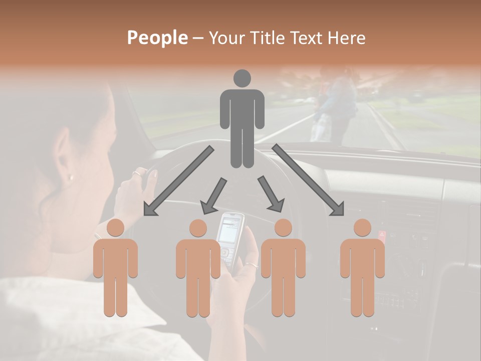 Outdoor Anthriscus Macro PowerPoint Template