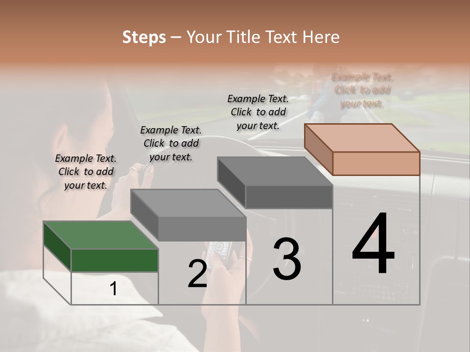 Outdoor Anthriscus Macro PowerPoint Template