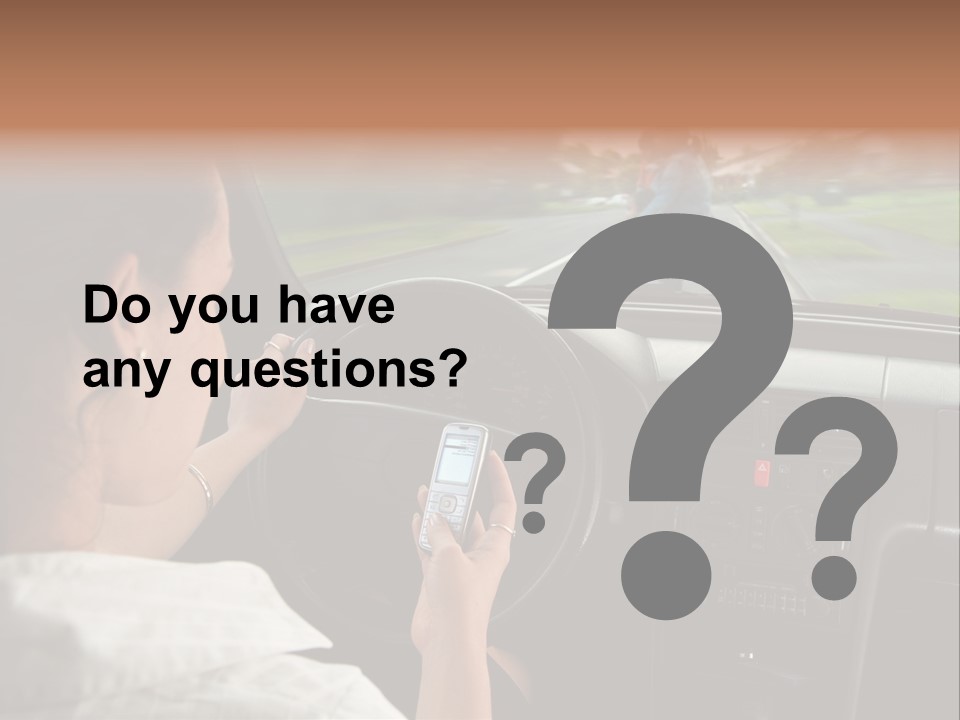 Outdoor Anthriscus Macro PowerPoint Template