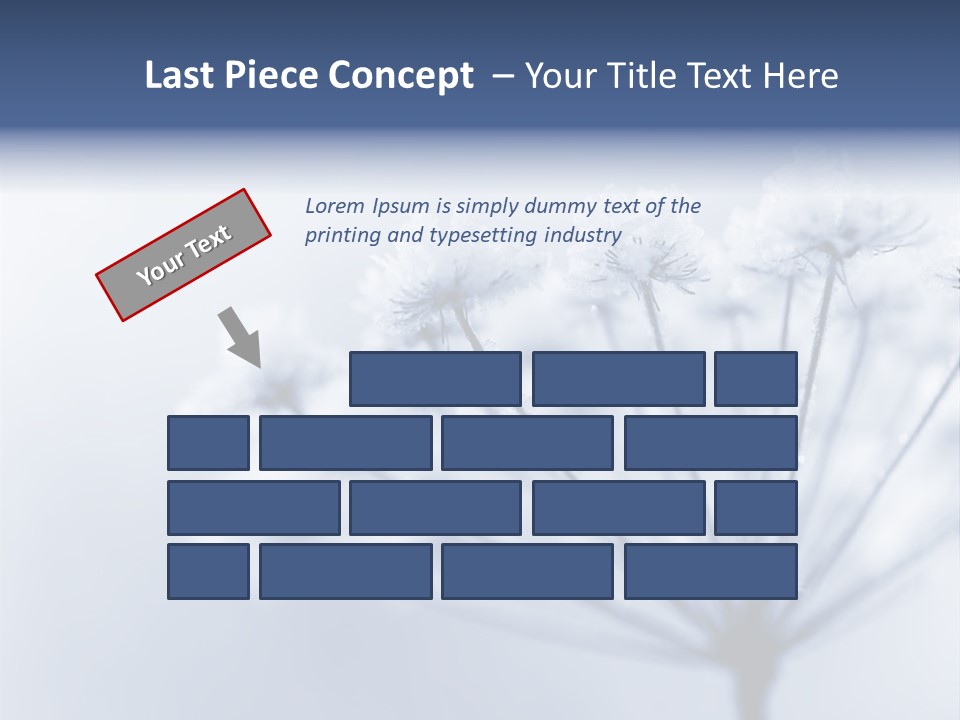 Outdoor Anthriscus Macro PowerPoint Template