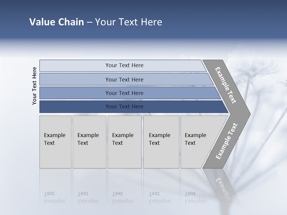 Outdoor Anthriscus Macro PowerPoint Template