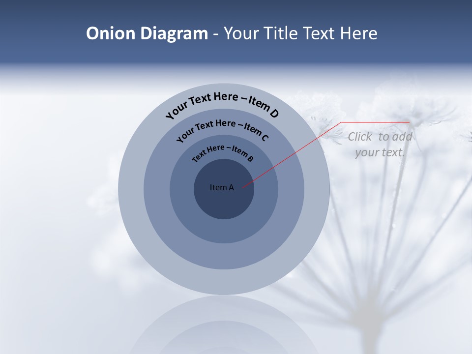 Outdoor Anthriscus Macro PowerPoint Template