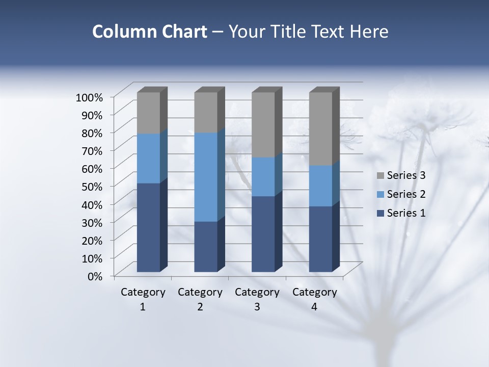 Outdoor Anthriscus Macro PowerPoint Template