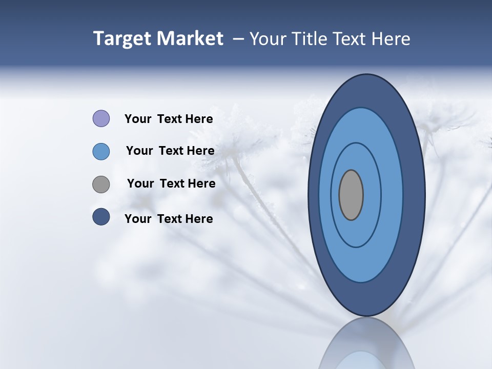 Outdoor Anthriscus Macro PowerPoint Template