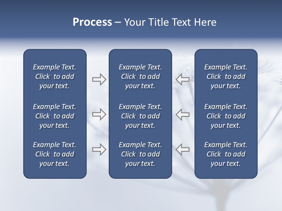 Outdoor Anthriscus Macro PowerPoint Template