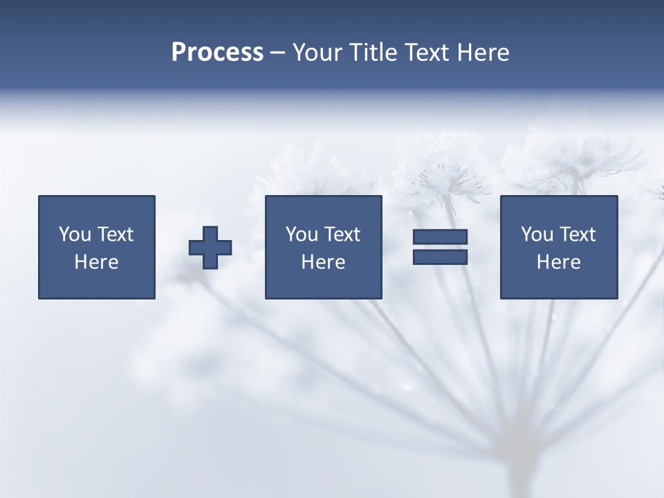 Outdoor Anthriscus Macro PowerPoint Template