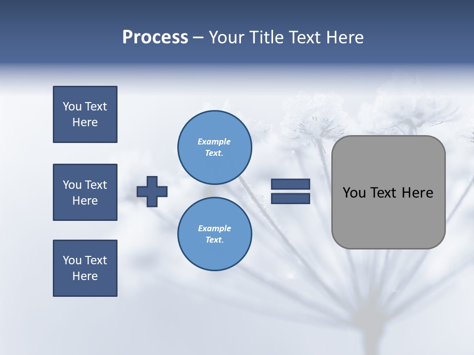 Outdoor Anthriscus Macro PowerPoint Template