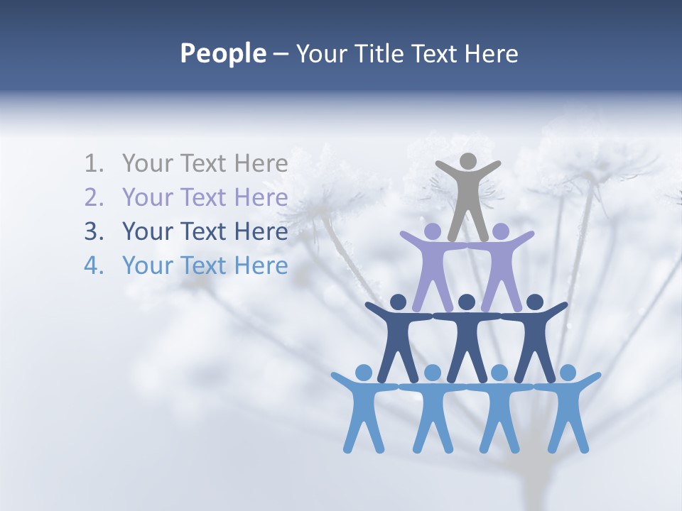 Outdoor Anthriscus Macro PowerPoint Template