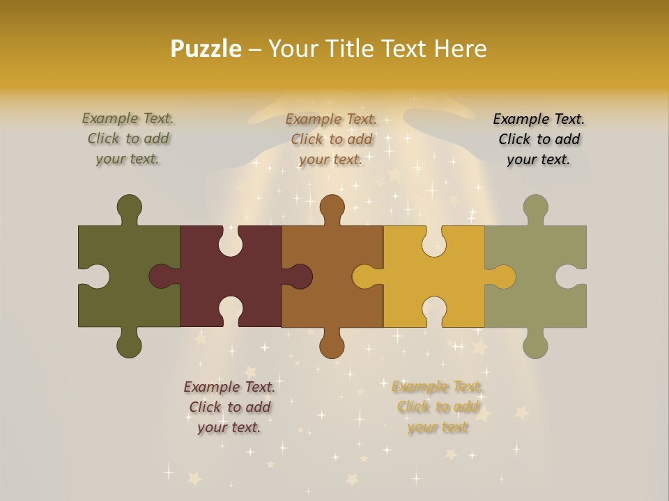 A Person Holding A Star In Their Hands PowerPoint Template