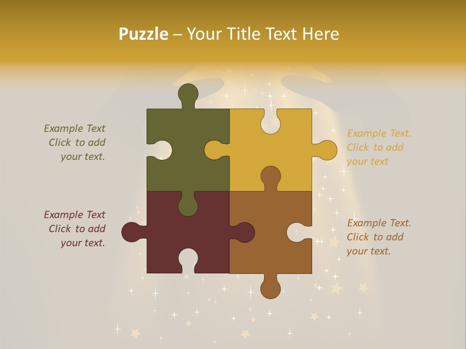 A Person Holding A Star In Their Hands PowerPoint Template