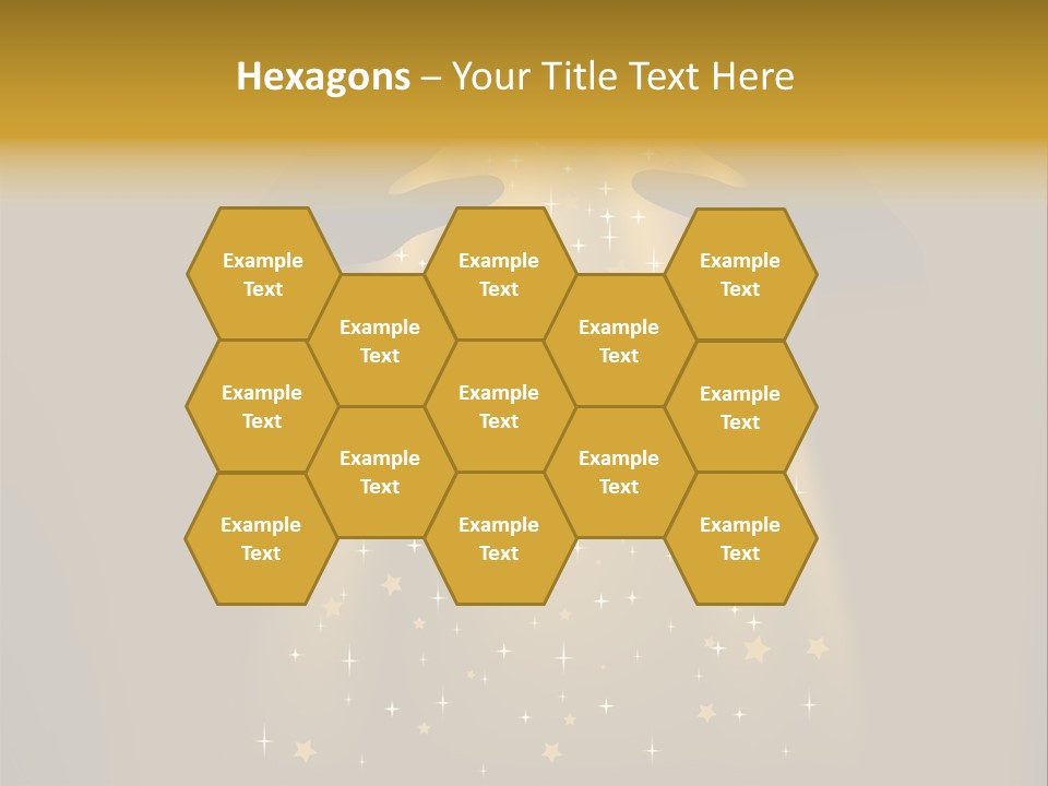 A Person Holding A Star In Their Hands PowerPoint Template