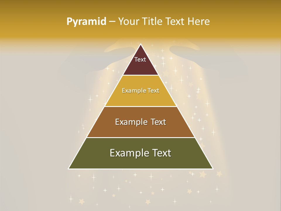 A Person Holding A Star In Their Hands PowerPoint Template