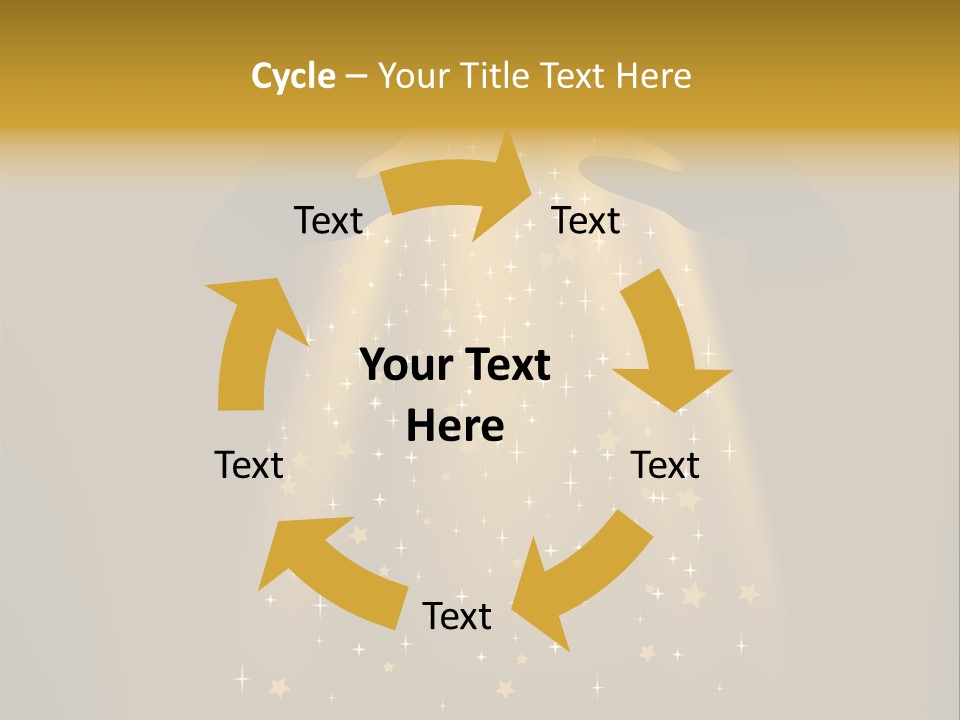 A Person Holding A Star In Their Hands PowerPoint Template