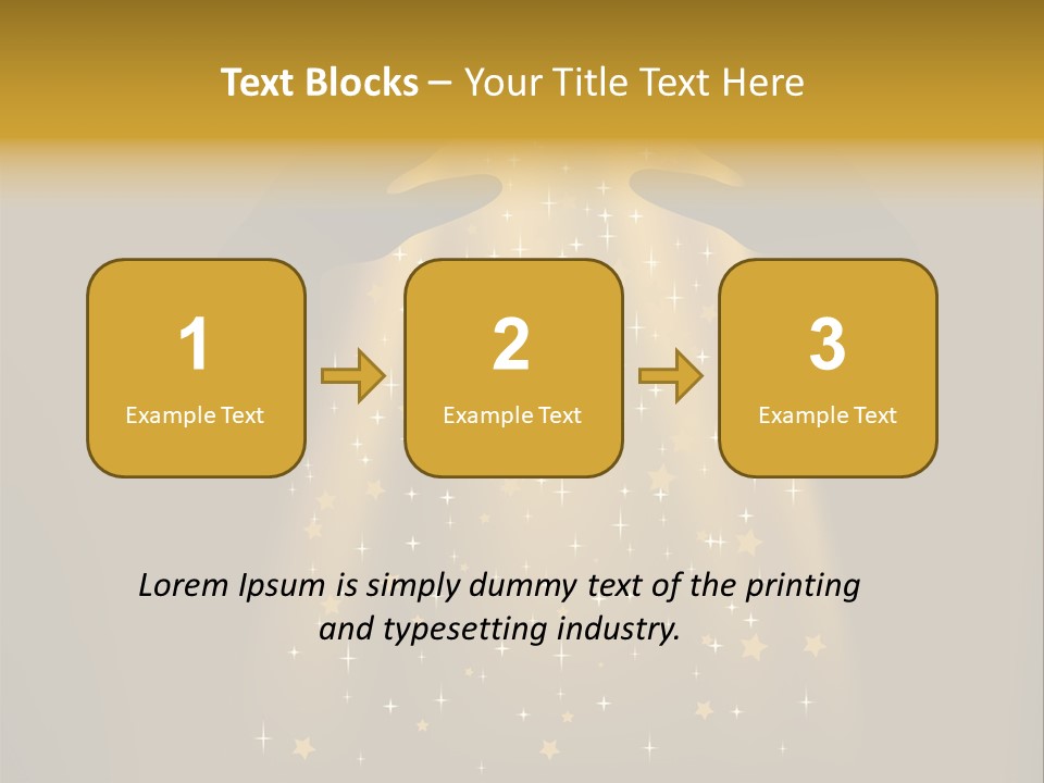 A Person Holding A Star In Their Hands PowerPoint Template