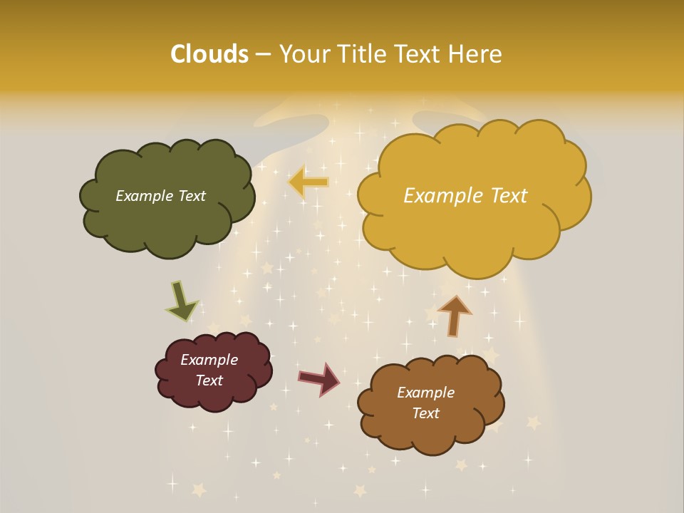 A Person Holding A Star In Their Hands PowerPoint Template