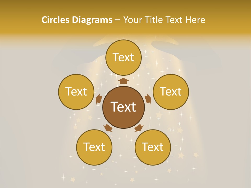 A Person Holding A Star In Their Hands PowerPoint Template