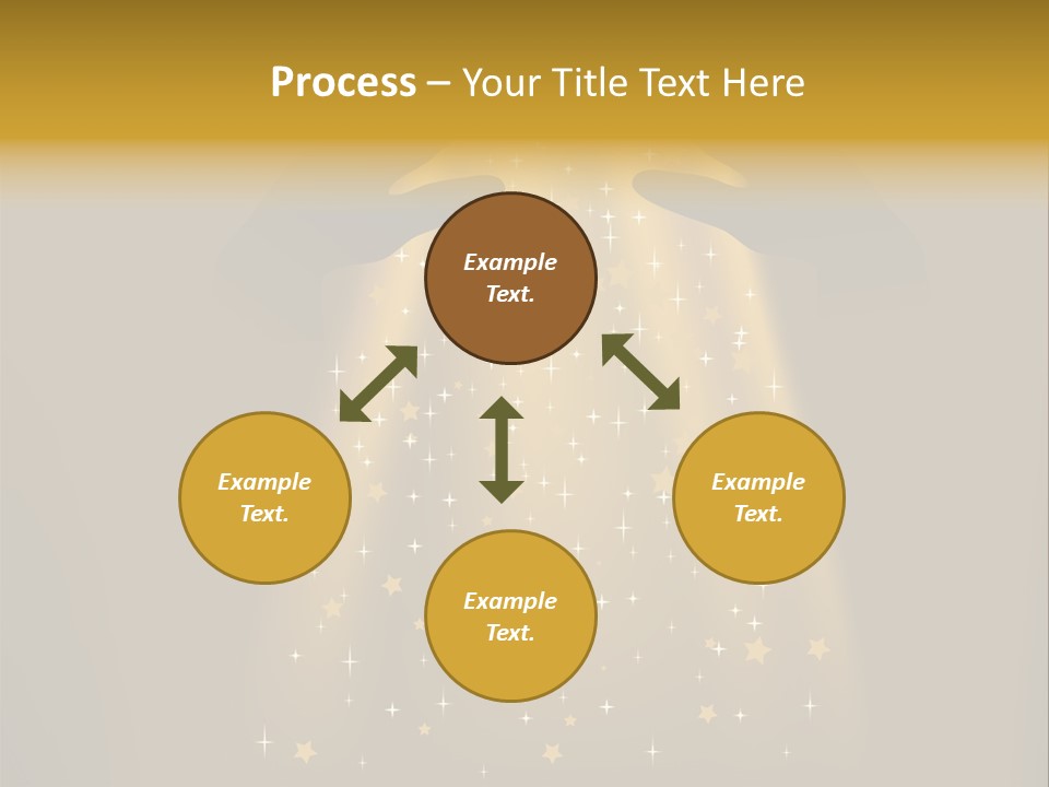 A Person Holding A Star In Their Hands PowerPoint Template