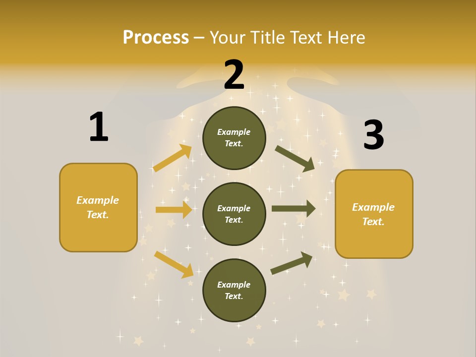 A Person Holding A Star In Their Hands PowerPoint Template