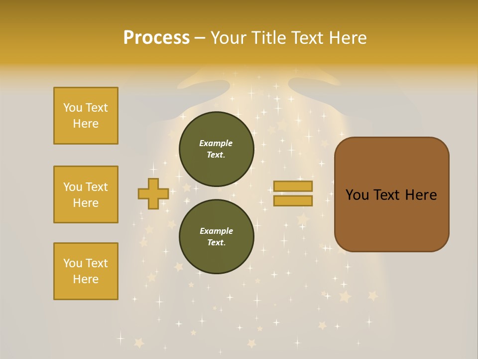 A Person Holding A Star In Their Hands PowerPoint Template