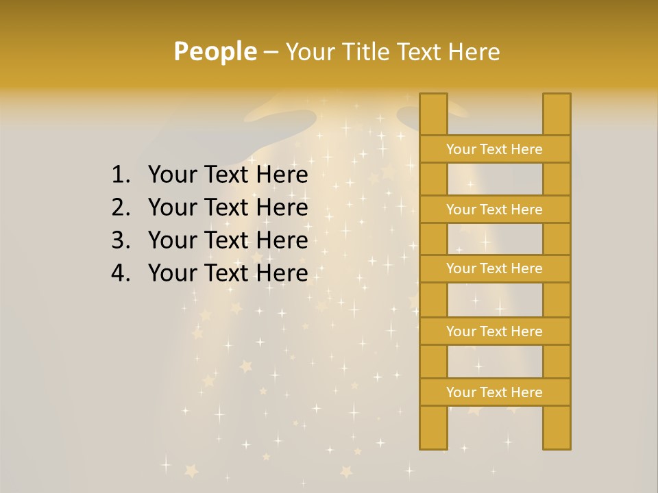 A Person Holding A Star In Their Hands PowerPoint Template