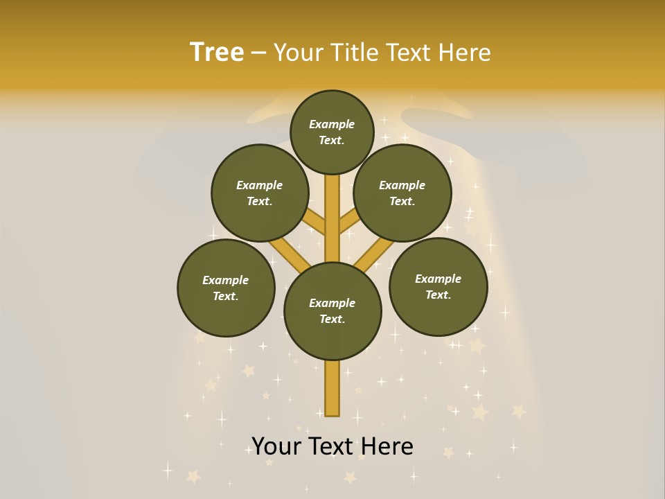 A Person Holding A Star In Their Hands PowerPoint Template