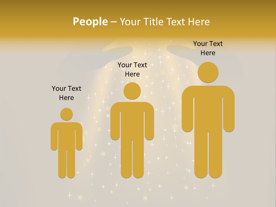 A Person Holding A Star In Their Hands PowerPoint Template