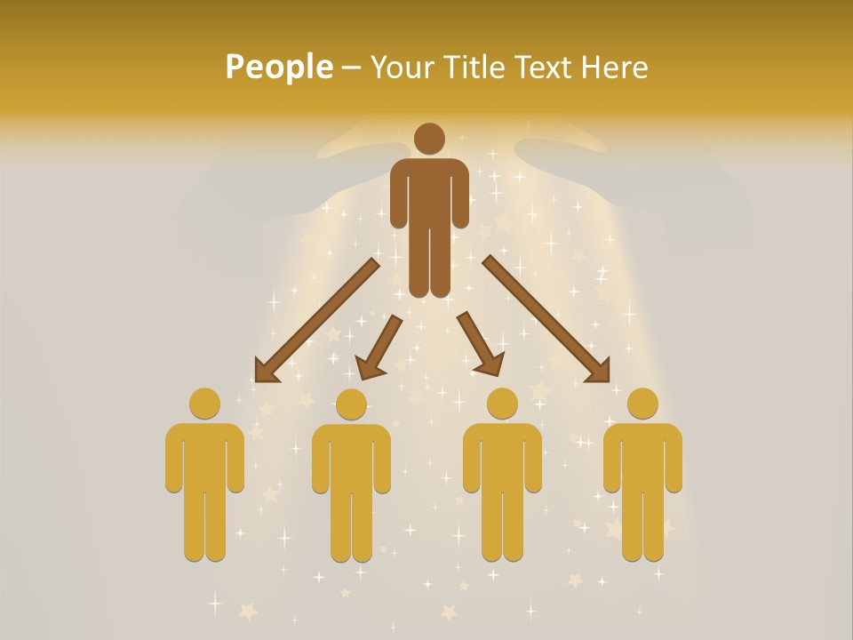 A Person Holding A Star In Their Hands PowerPoint Template