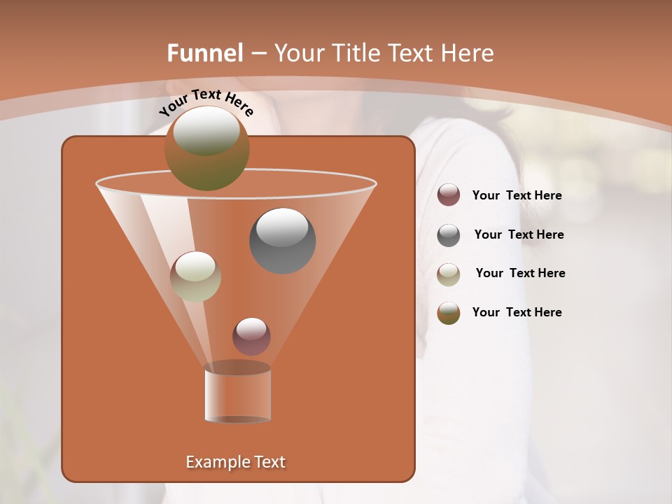 A Woman Sitting On The Ground With Her Hand On Her Chin PowerPoint Template