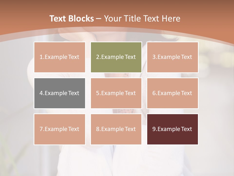 A Woman Sitting On The Ground With Her Hand On Her Chin PowerPoint Template