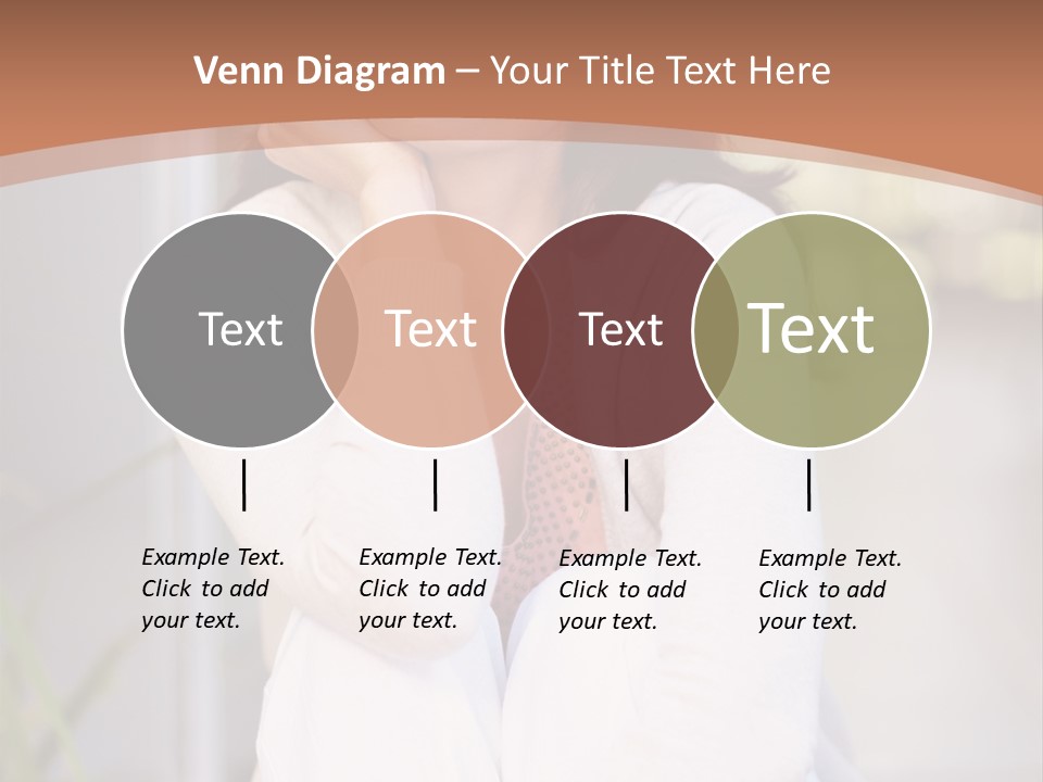 A Woman Sitting On The Ground With Her Hand On Her Chin PowerPoint Template