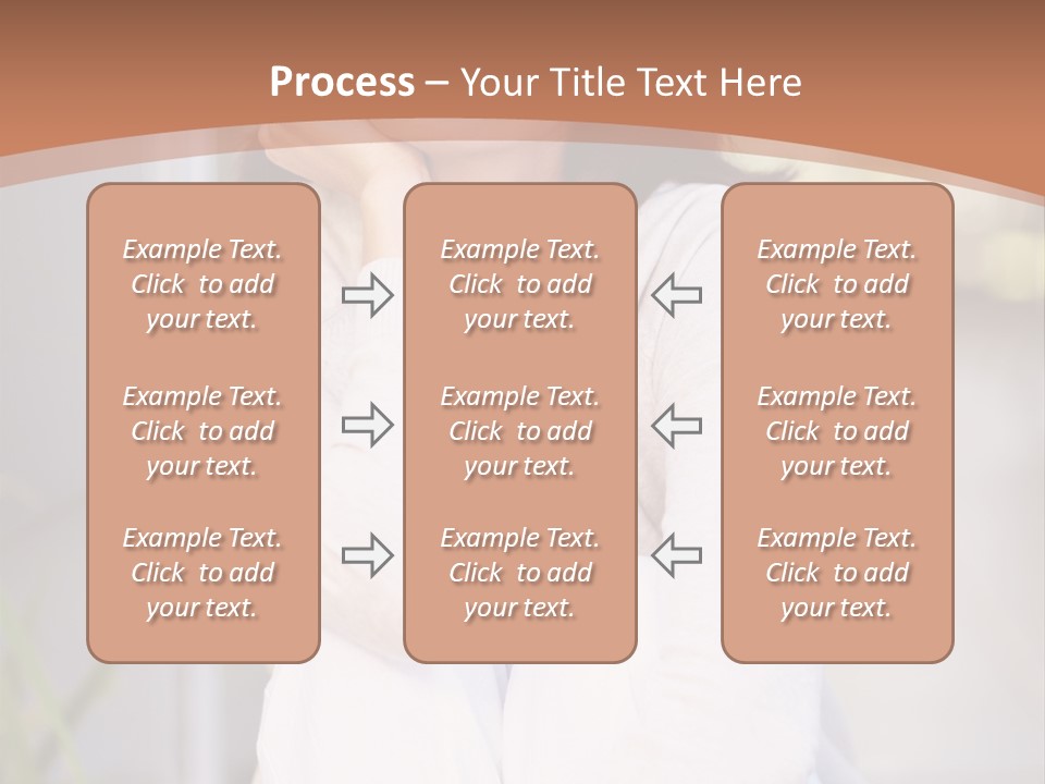 A Woman Sitting On The Ground With Her Hand On Her Chin PowerPoint Template